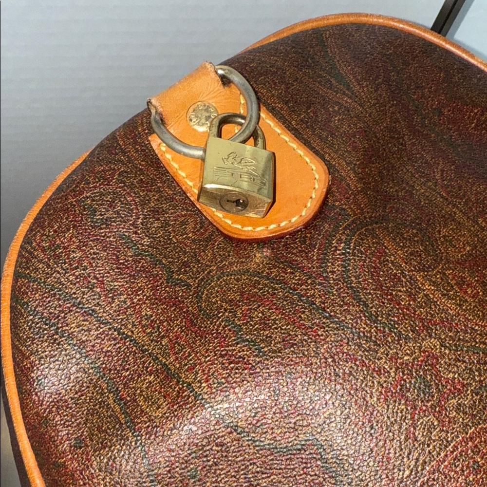 ETRO Brown Travel Duffel Bag - Picture 7 of 12